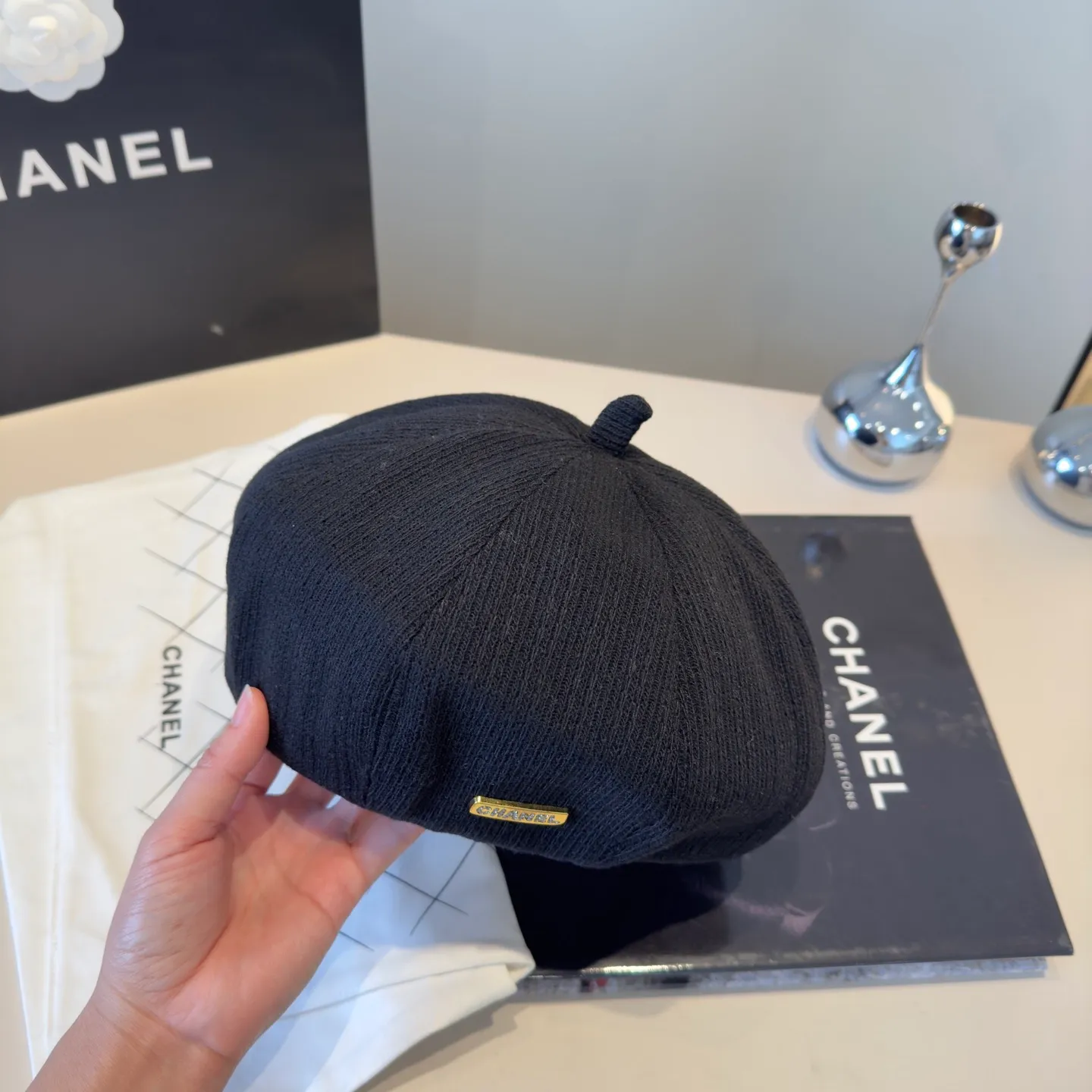 💰100¥ Chanel new beret head circumference 57cm