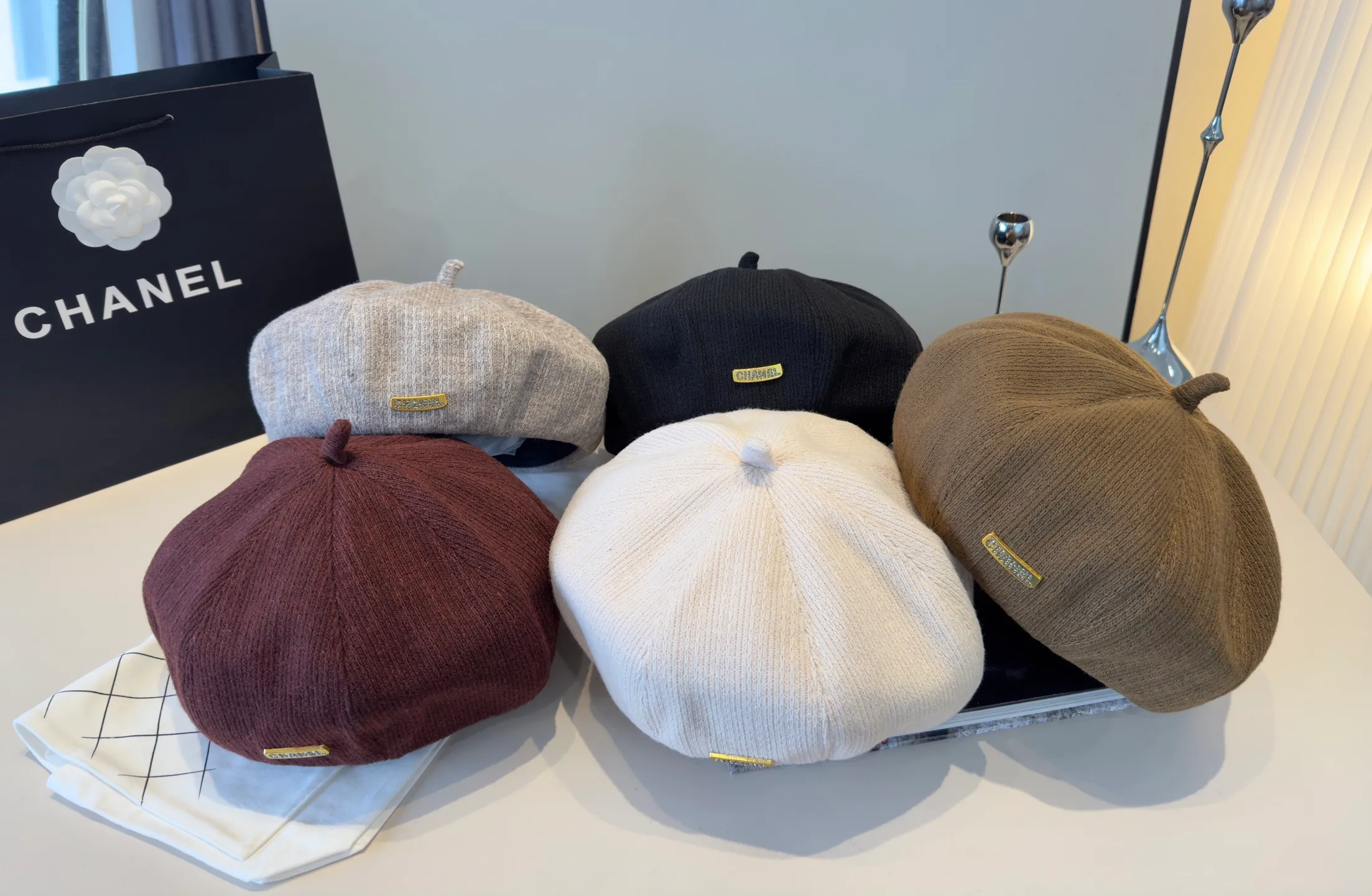 💰100¥ Chanel new beret head circumference 57cm