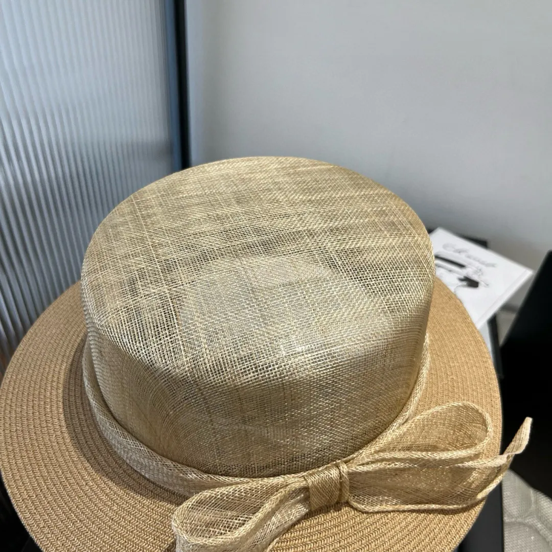 💰220¥ Chanel linen hat, advanced customization, head circumference 57cm