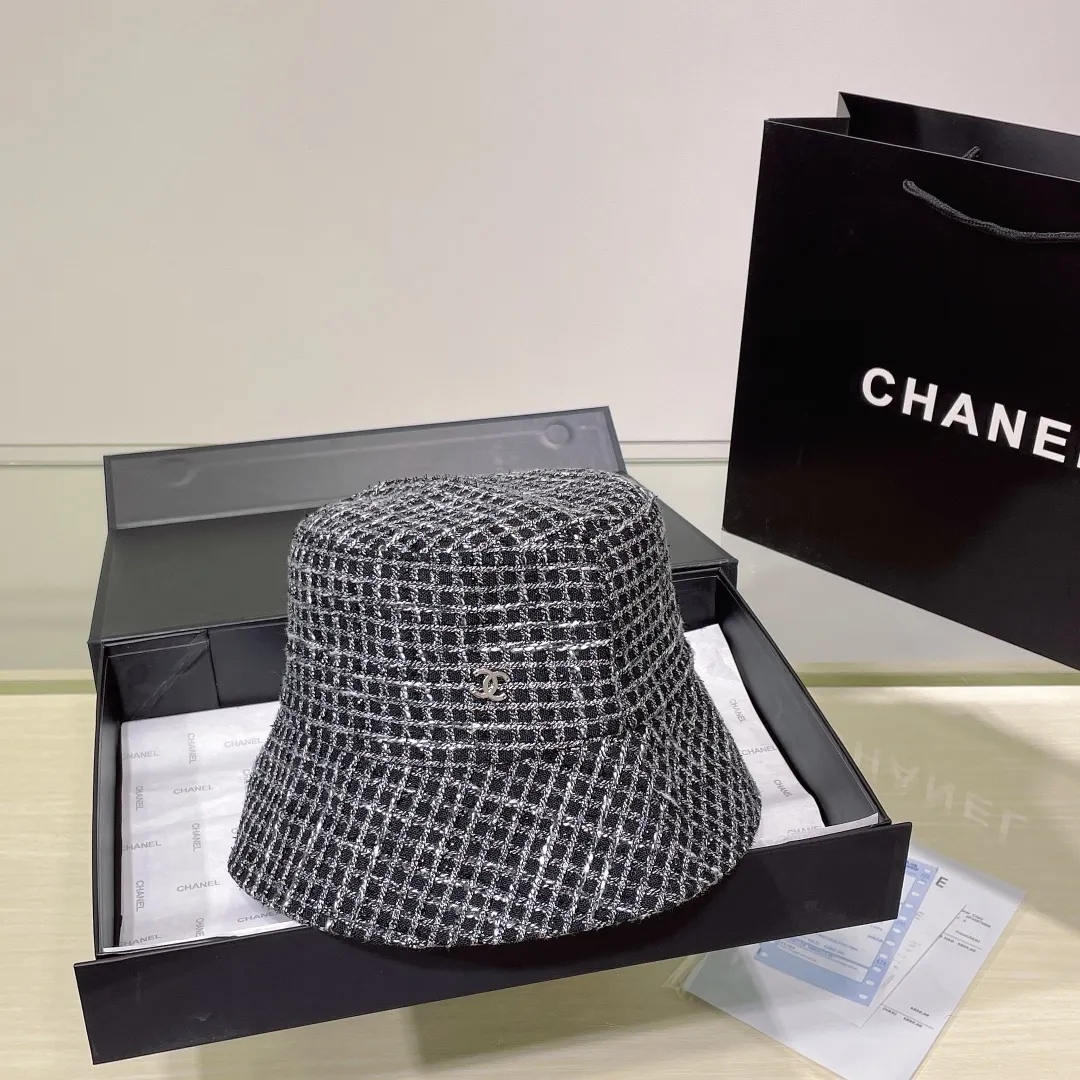 P64💛 Comes with dust bag. [Chanel’s new 2023 autumn and winter simple ladylike style fisherman hat, new model shipped, big-name models are super easy to match, hurry up and get it!