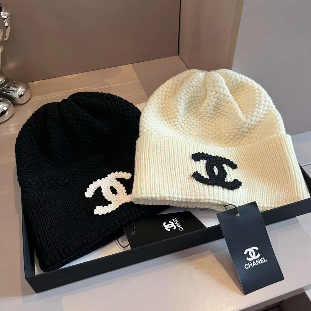 💰90¥ Chanel Chanel knitted beanie official model