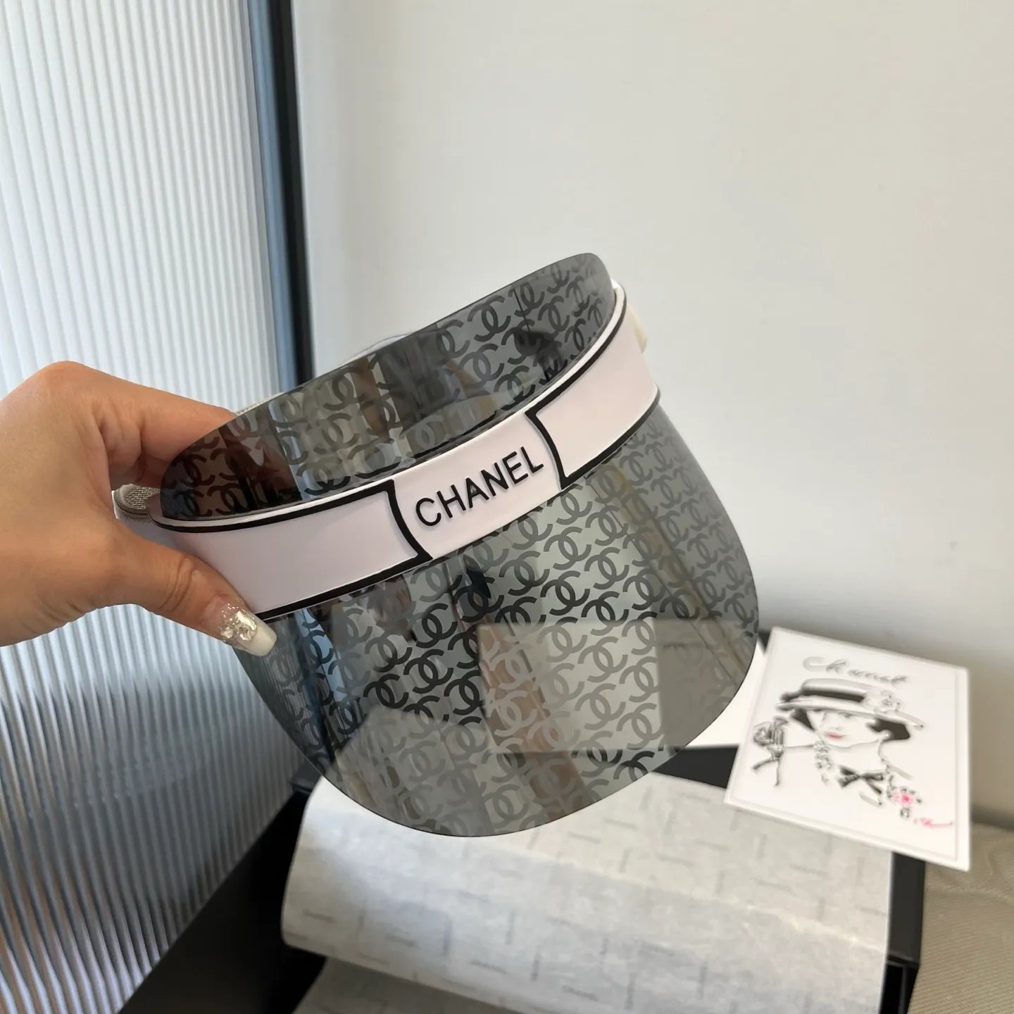 💰130¥ Chanel lens sun hat, advanced customization, adjustable, a must-have item for fashion bloggers
