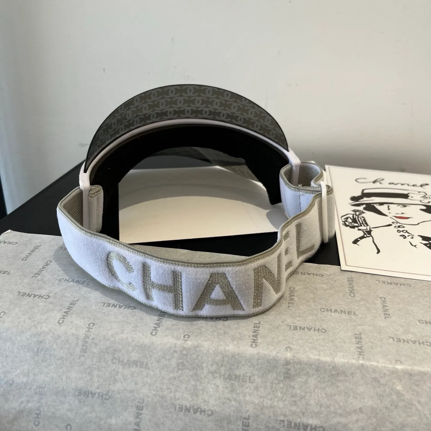 💰130¥ Chanel lens sun hat, advanced customization, adjustable, a must-have item for fashion bloggers