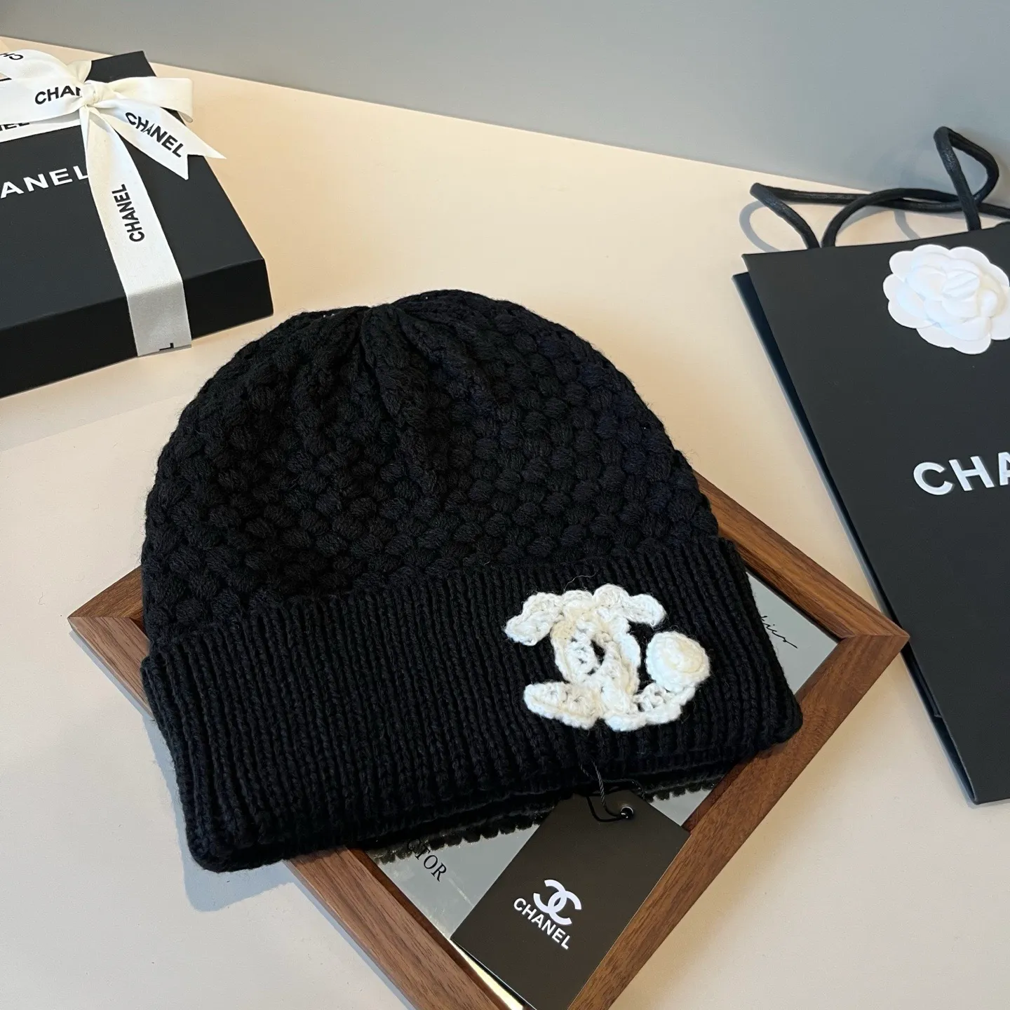 💰70¥ Chanel knitted beanie