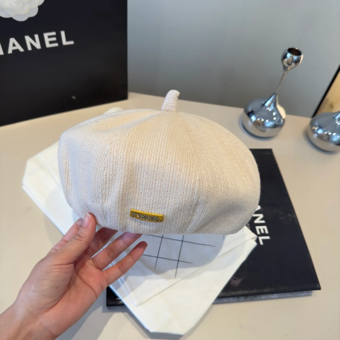 💰100¥ Chanel new beret head circumference 57cm