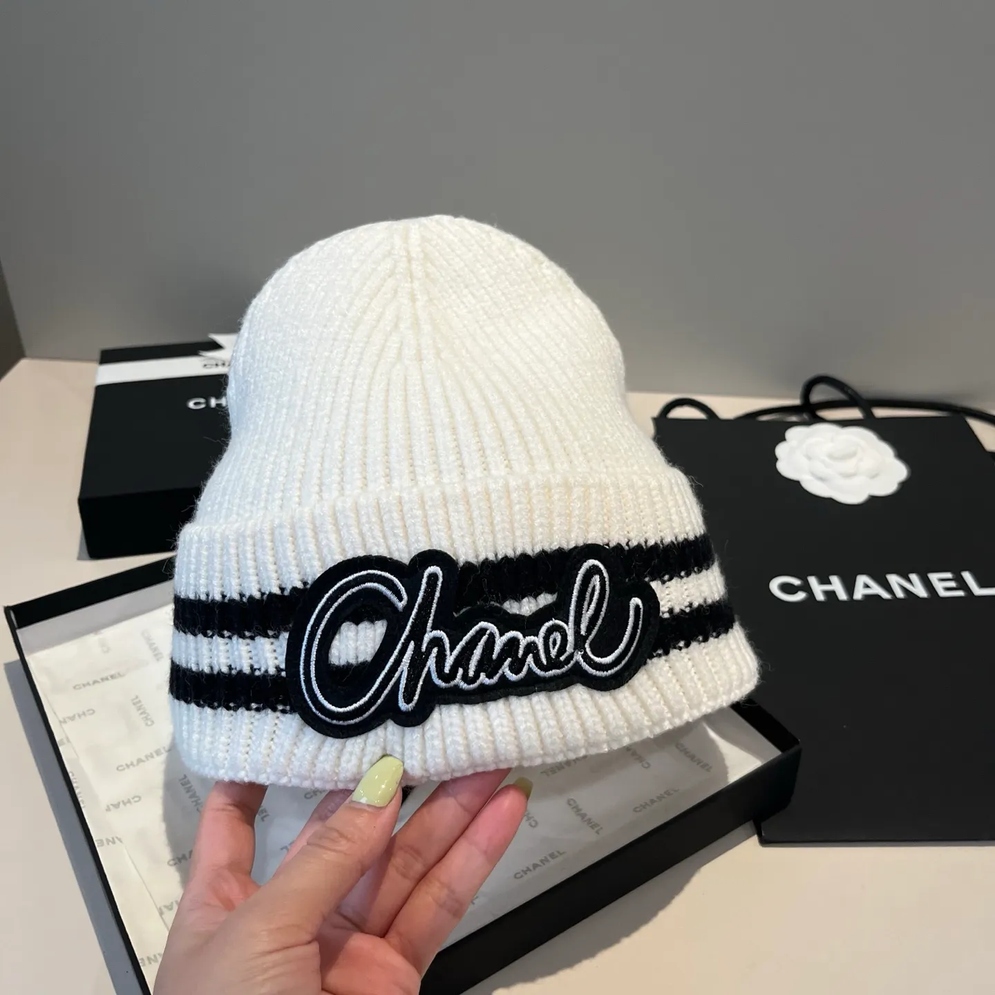 💰50¥ Chanel knitted beanie