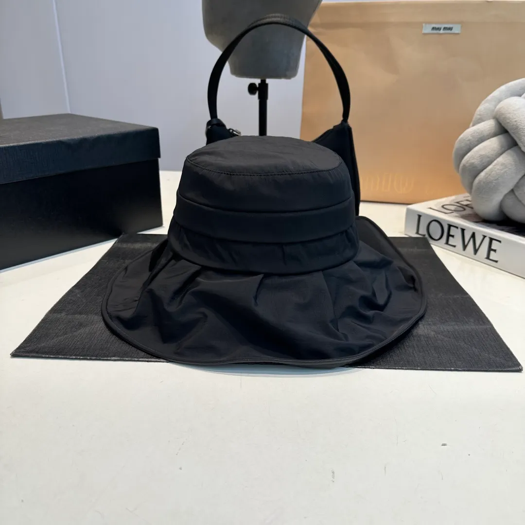 P70 Chanel bow bucket hat, ladylike style, head circumference 57cm