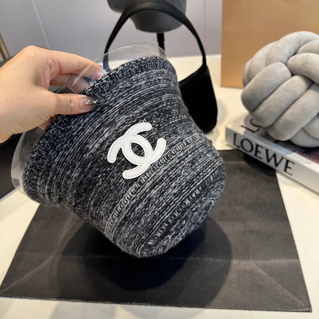 P60 CHANEL Chanel 2025 autumn and winter new style wool cashmere bucket hat, 🔆Quality goddess style ~ a must-have for going out on the street