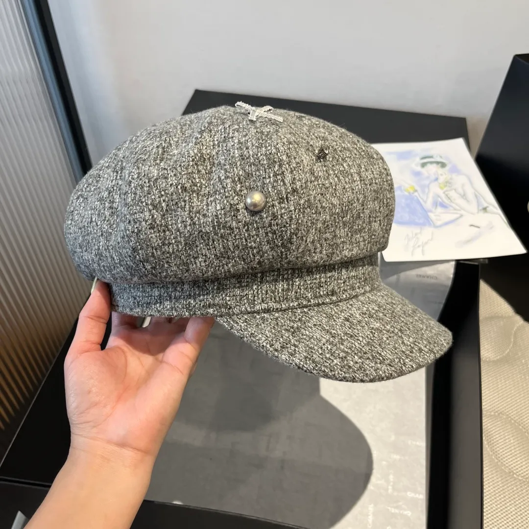 💰110¥ Chanel's new duck-bill army cap, advanced customization, head circumference 57cm