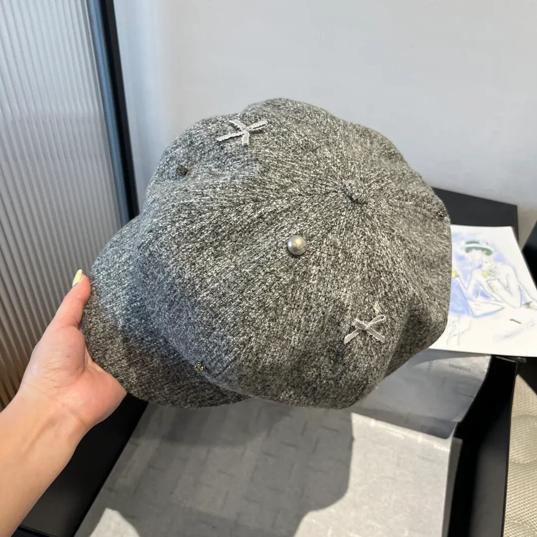 💰110¥ Chanel's new duck-bill army cap, advanced customization, head circumference 57cm