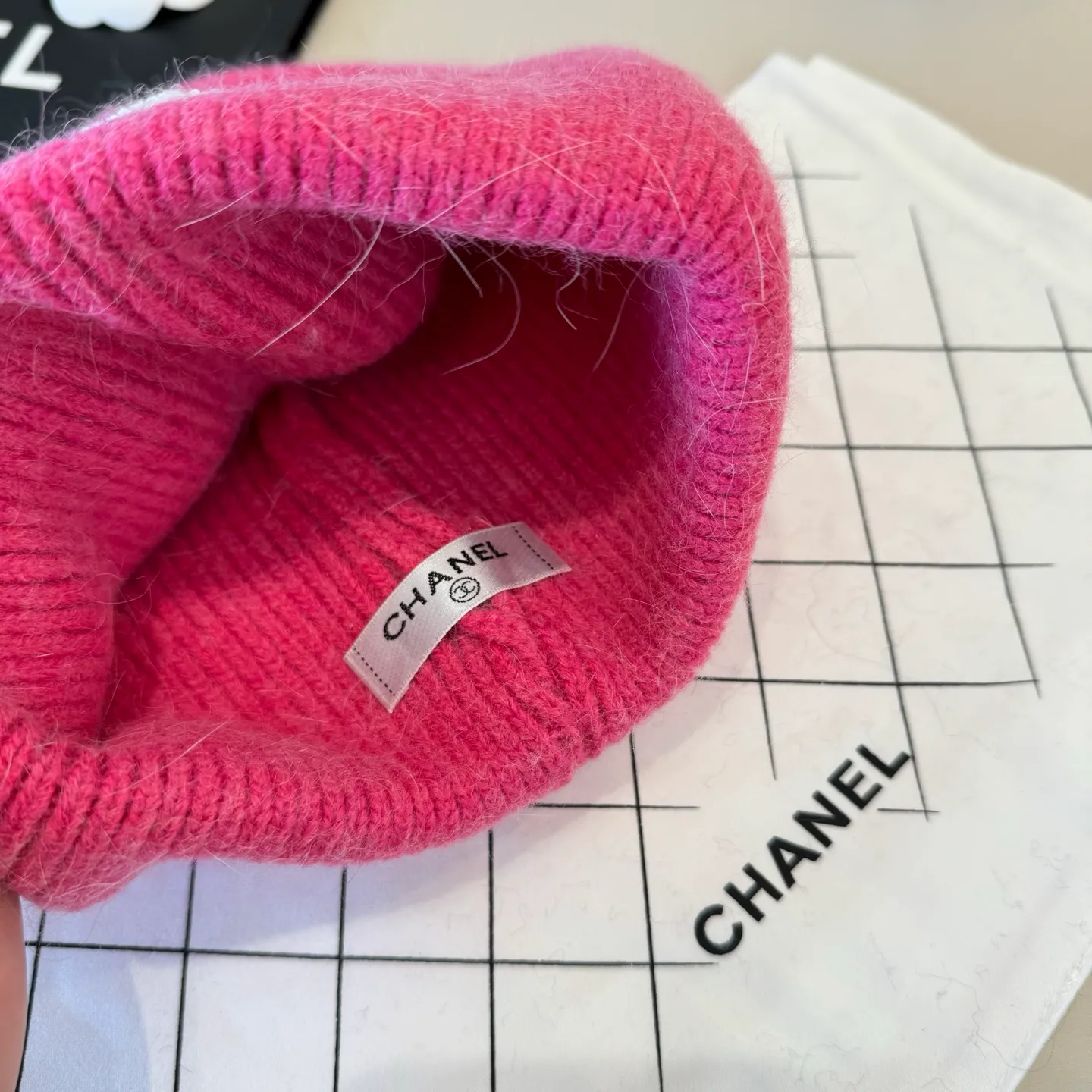 💰90¥ Chanel new style wool hat, thickened fabric