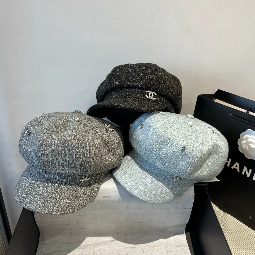 💰120¥ Chanel's new duck-bill army cap, advanced customization, head circumference 57cm
