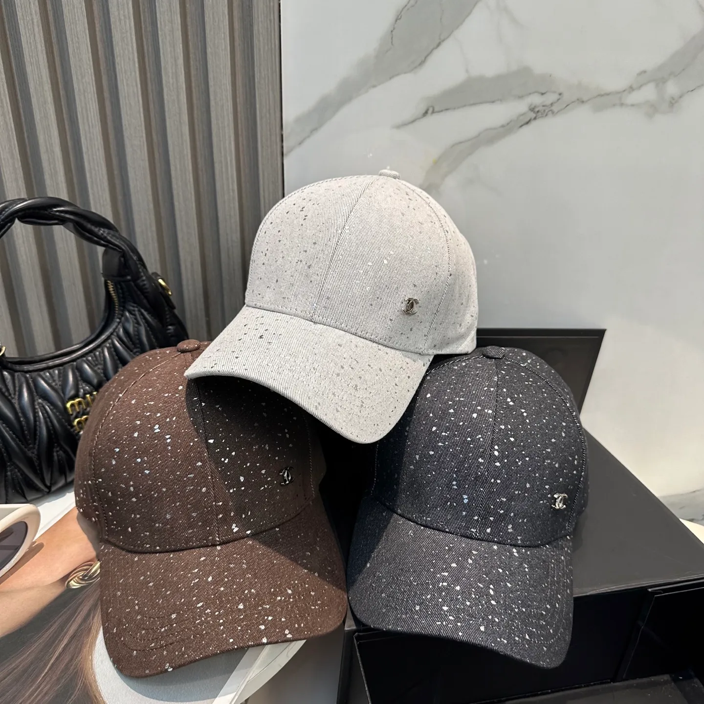 P70 CHANEL baseball cap, classic and simple logo Xiaoxiang, fashionable and casual design, Xiaohongshu internet celebrity hot model