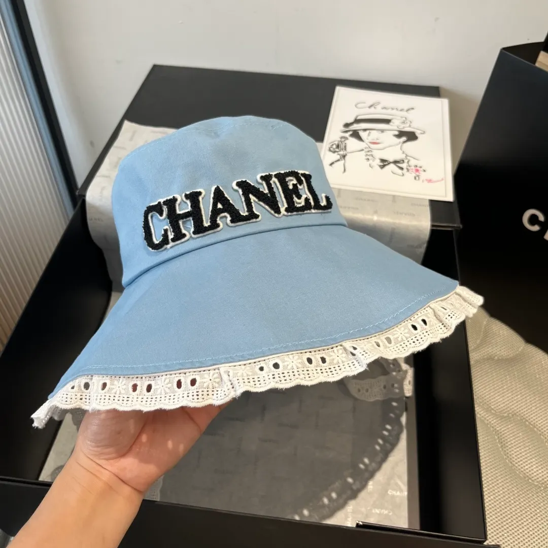 💰110¥ Chanel denim bucket hat, head circumference 57cm