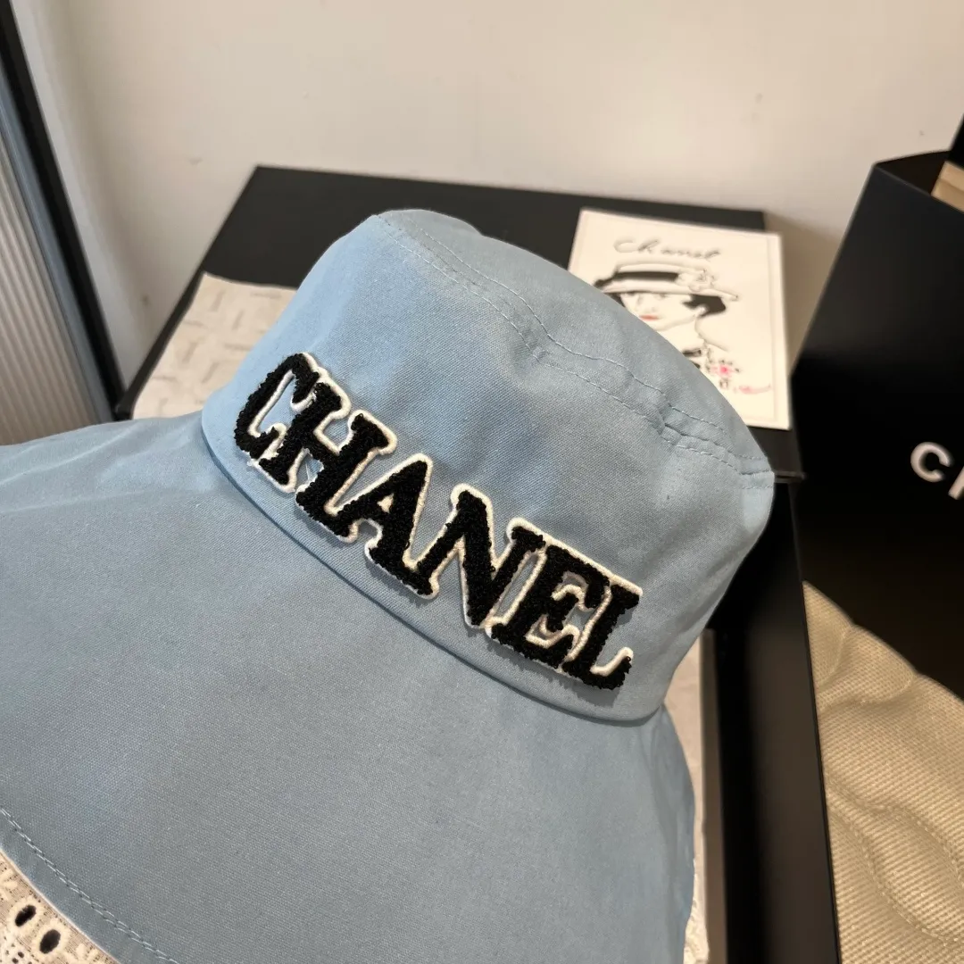 💰110¥ Chanel denim bucket hat, head circumference 57cm