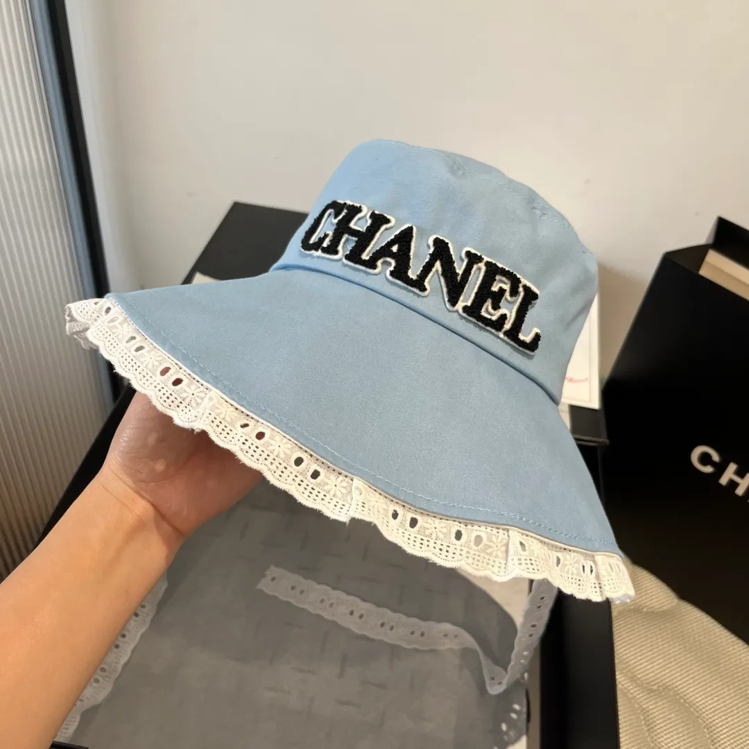 💰110¥ Chanel denim bucket hat, head circumference 57cm