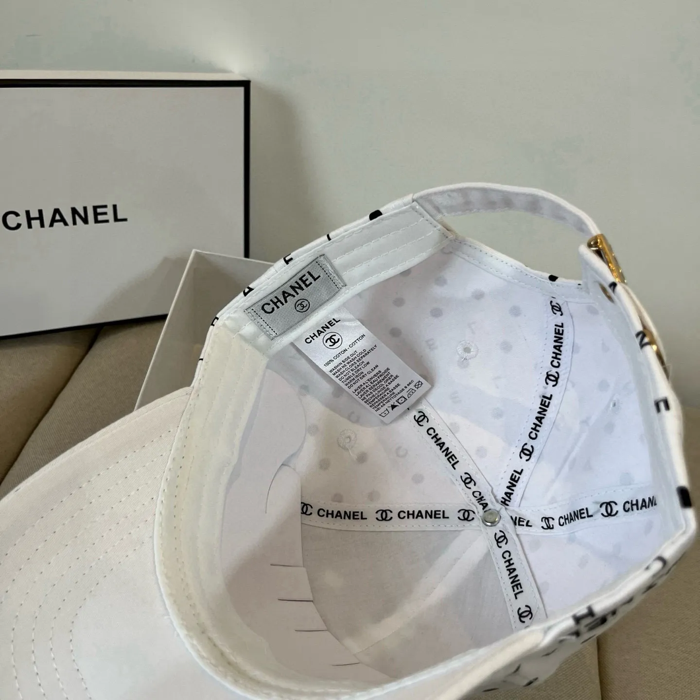 P60 CHANEL Chanel 2025 new small fragrance big-name baseball cap, counter classic style, unisex, head circumference 57, four colors available