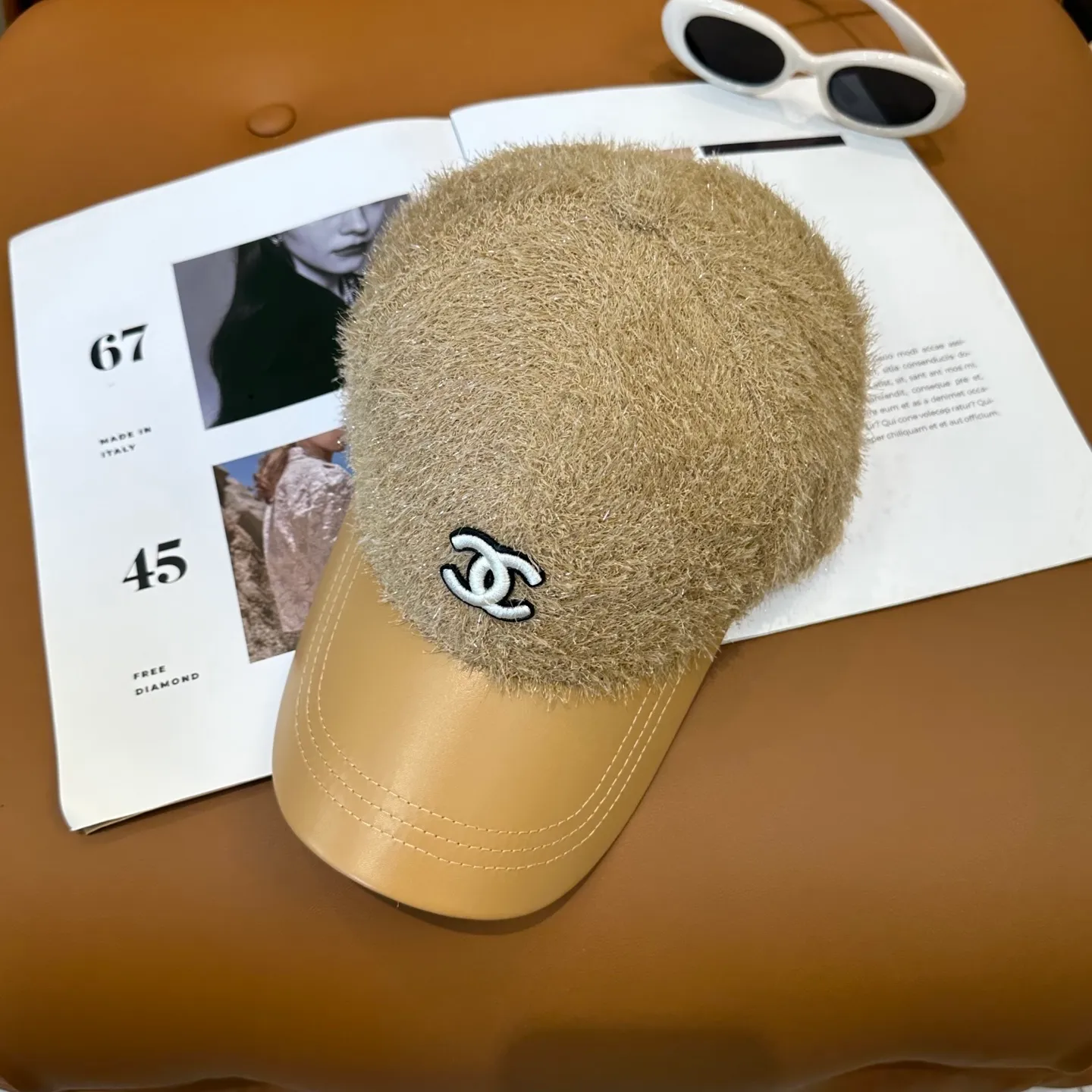 P76💛 Comes with dust bag [CHANEL Chanel] New autumn and winter small fragrance style baseball cap🧢, the big brand model is super easy to match, one that you can wear with your eyes closed