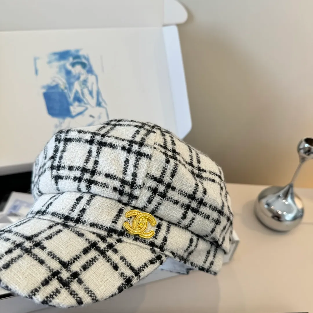 🉐160¥ Chanel's new duck-bill army cap, advanced customization, head circumference 57cm