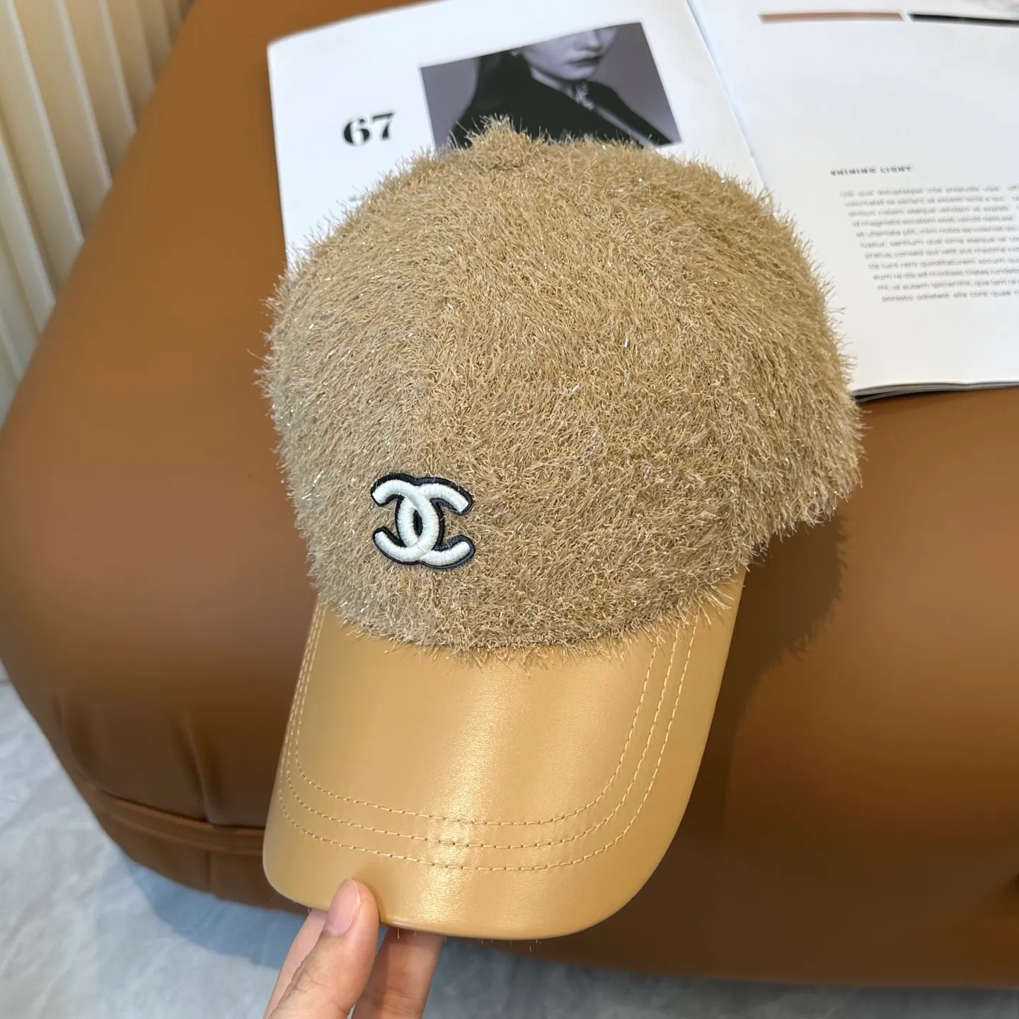 P76💛 Comes with dust bag [CHANEL Chanel] New autumn and winter small fragrance style baseball cap🧢, the big brand model is super easy to match, one that you can wear with your eyes closed