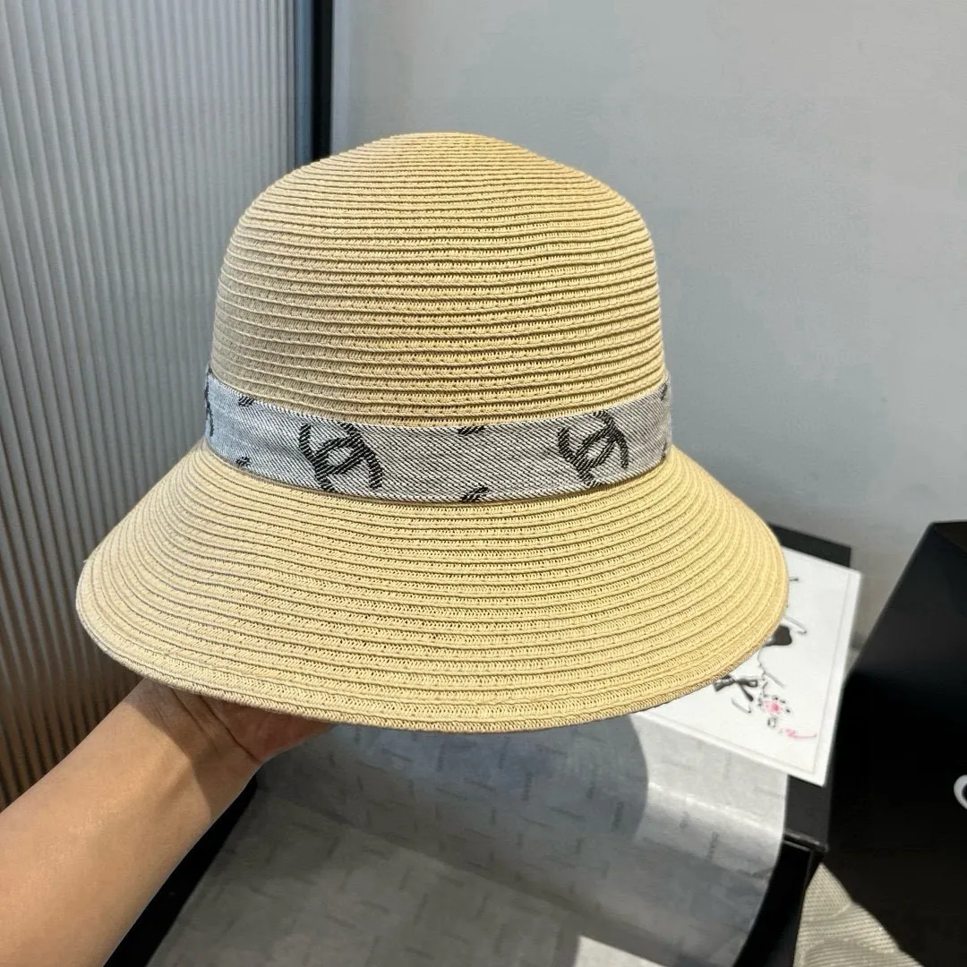 💰130¥ Chanel straw hat, advanced customization, head circumference 57cm.