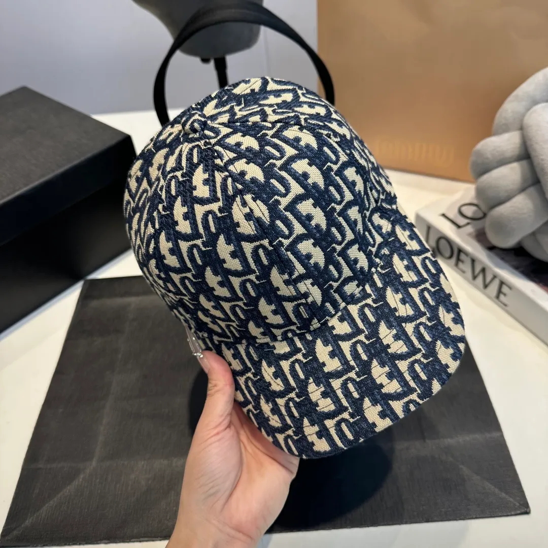 P60 Dior cap, baseball cap for men and women, head circumference 57cm