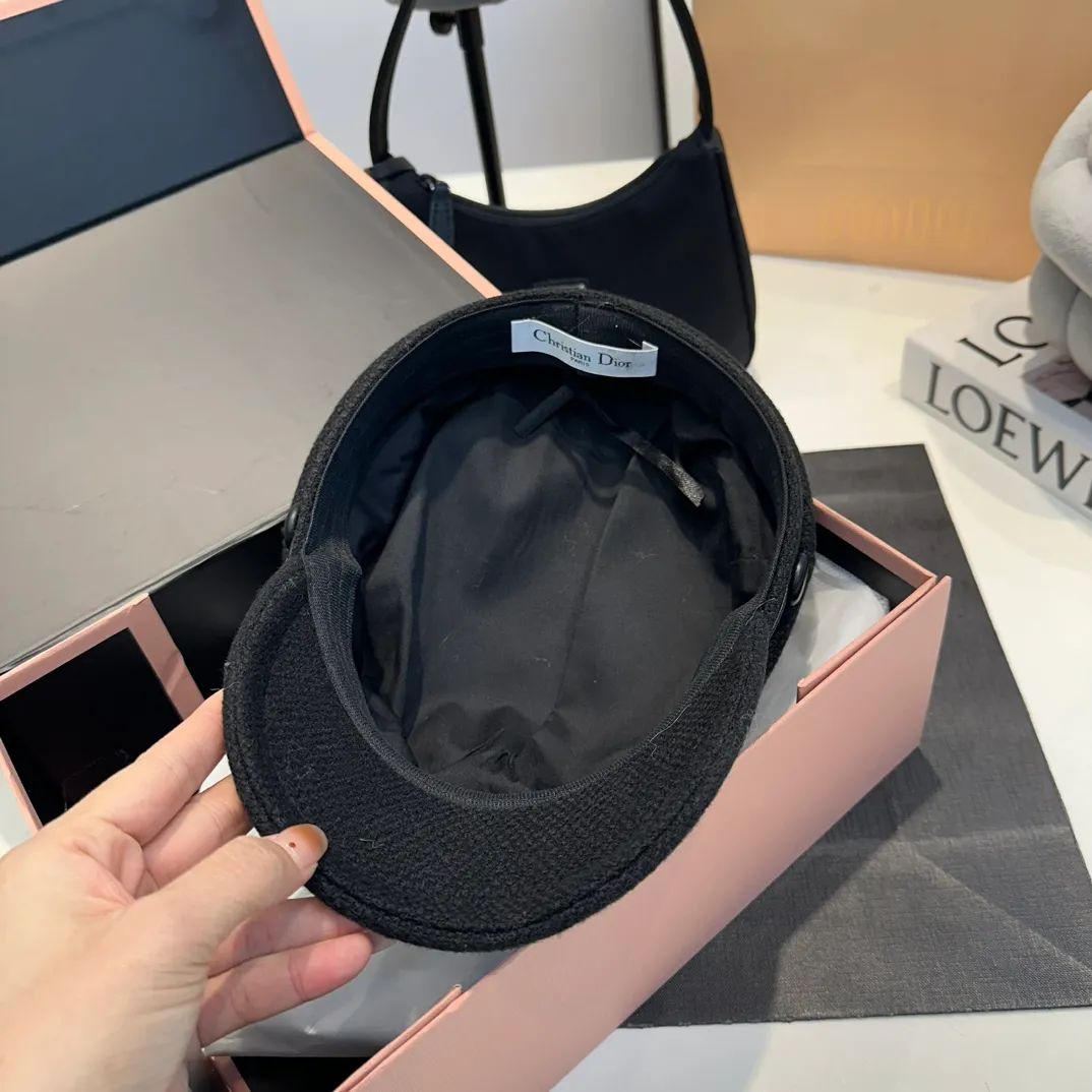 P80 Dior new duck bill military cap, head circumference 57cm