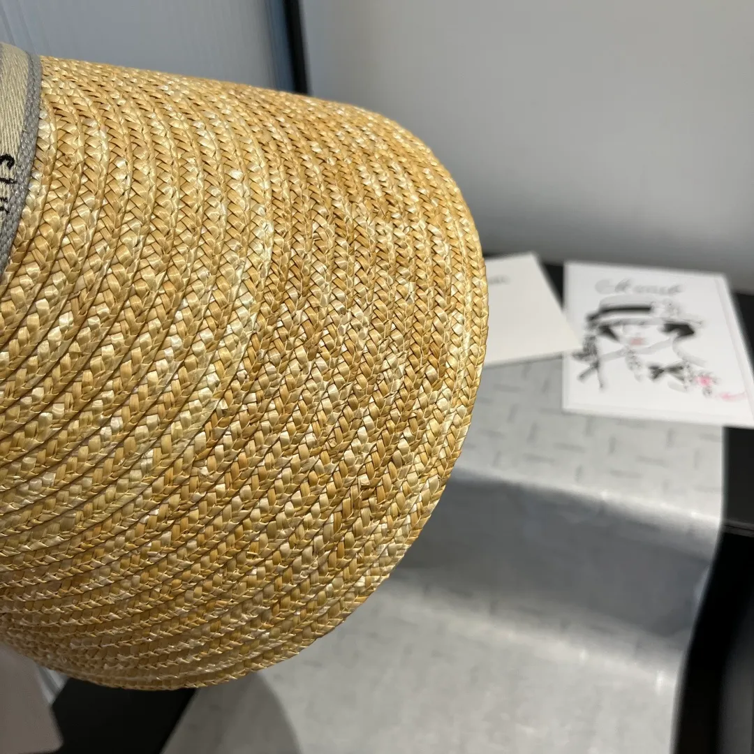 110¥ Dior Dior straw sun hat, official style, adjustable