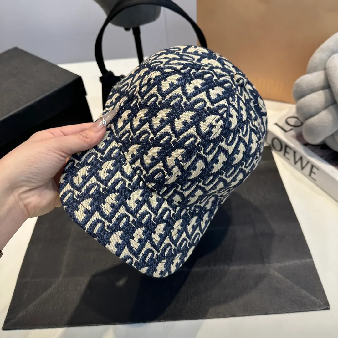P60 Dior cap, baseball cap for men and women, head circumference 57cm