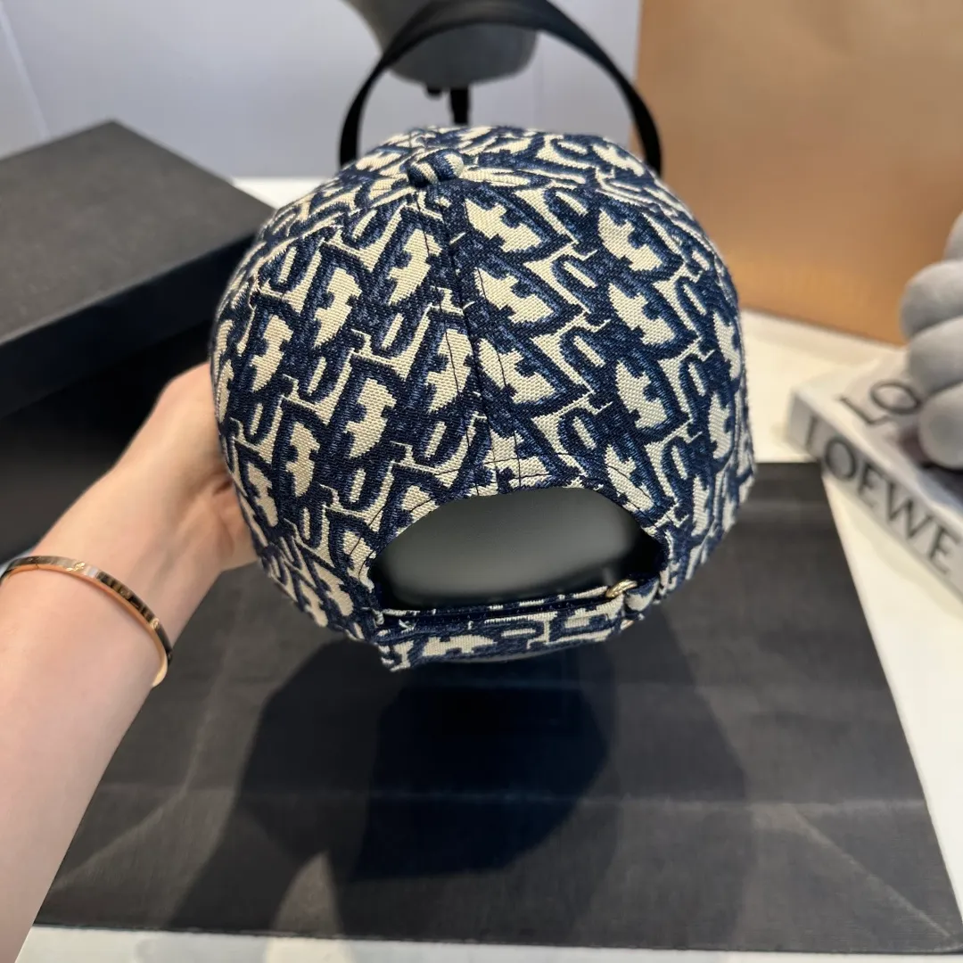 P60 Dior cap, baseball cap for men and women, head circumference 57cm