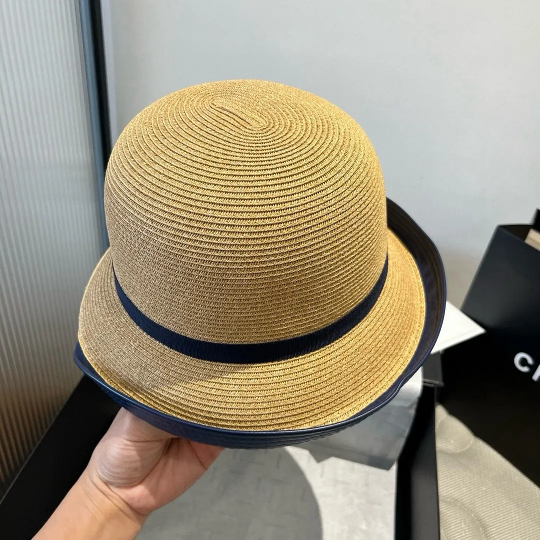 💰170¥ Dior Winter Olympics 2025 summer hat, straw hat, small and fresh, head circumference 57cm