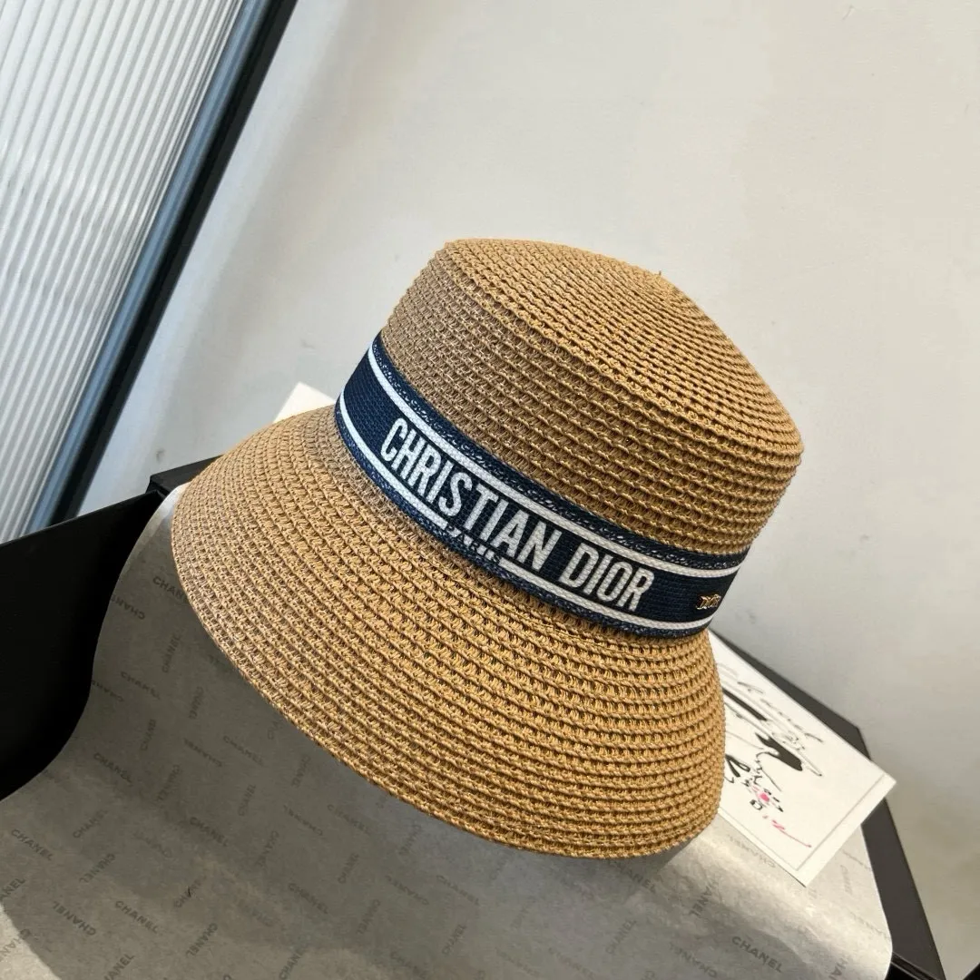 💰100¥ Dior new straw hat, head circumference 57vm