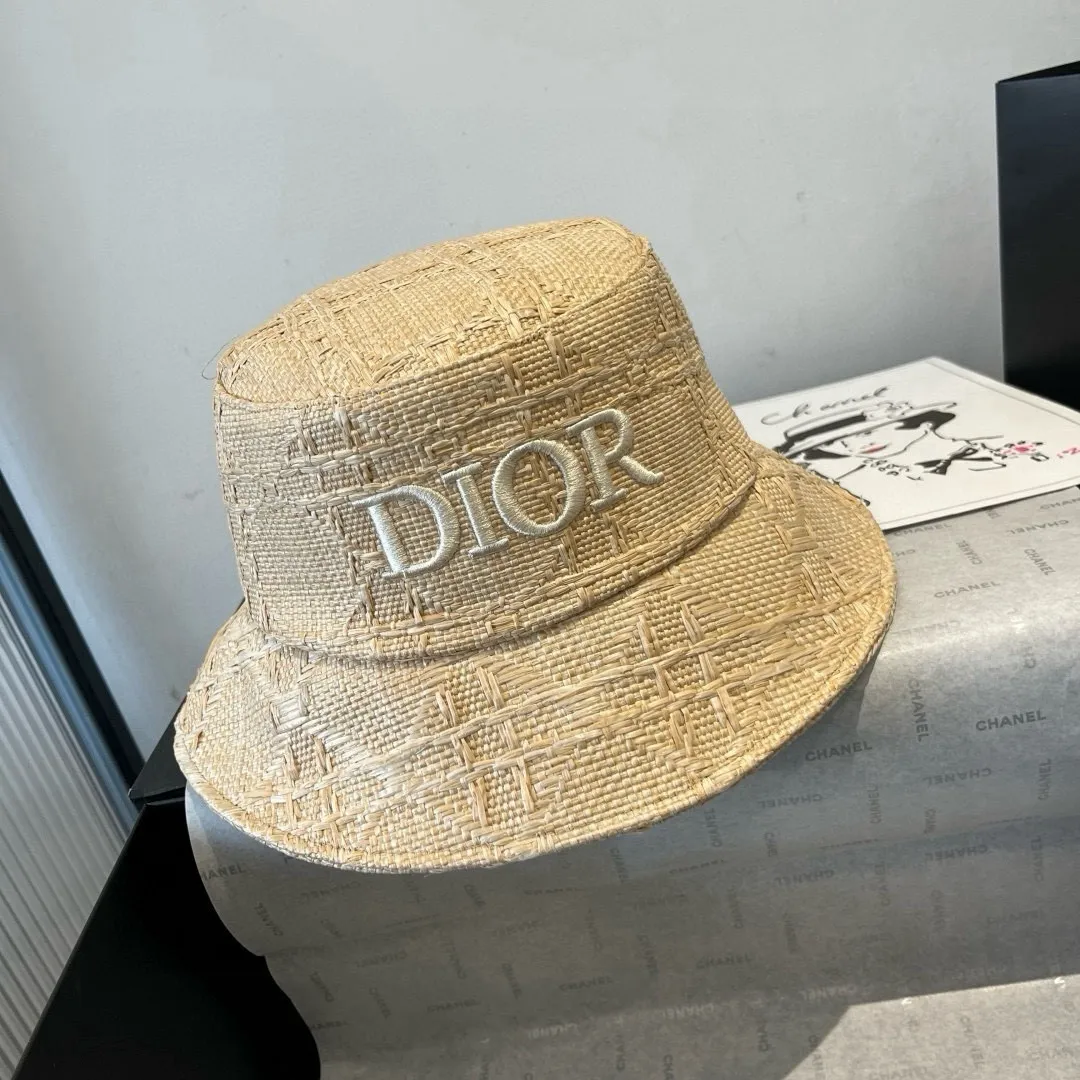150¥ Dior Dior straw bucket hat