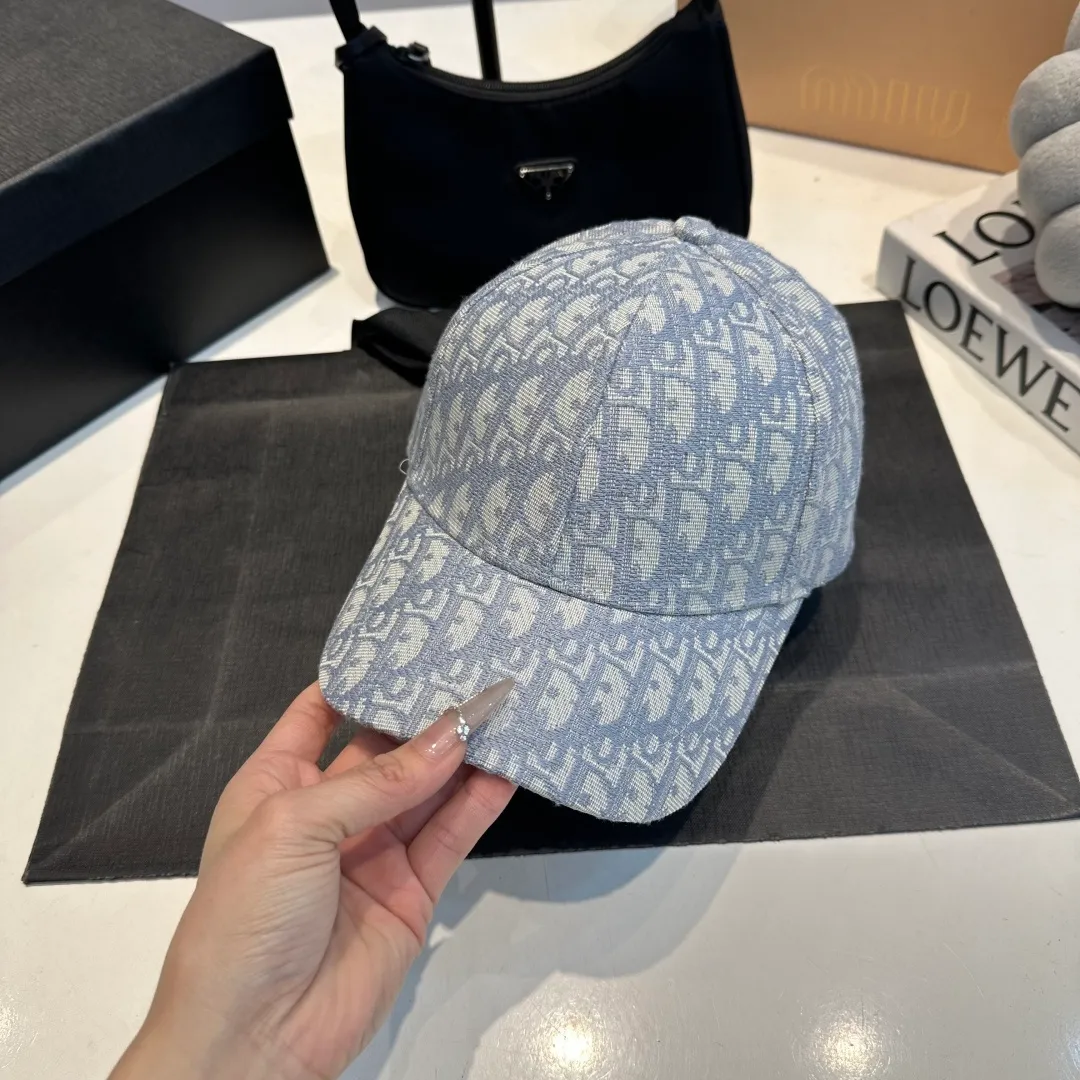 P60 Dior cap, baseball cap for men and women, head circumference 57cm