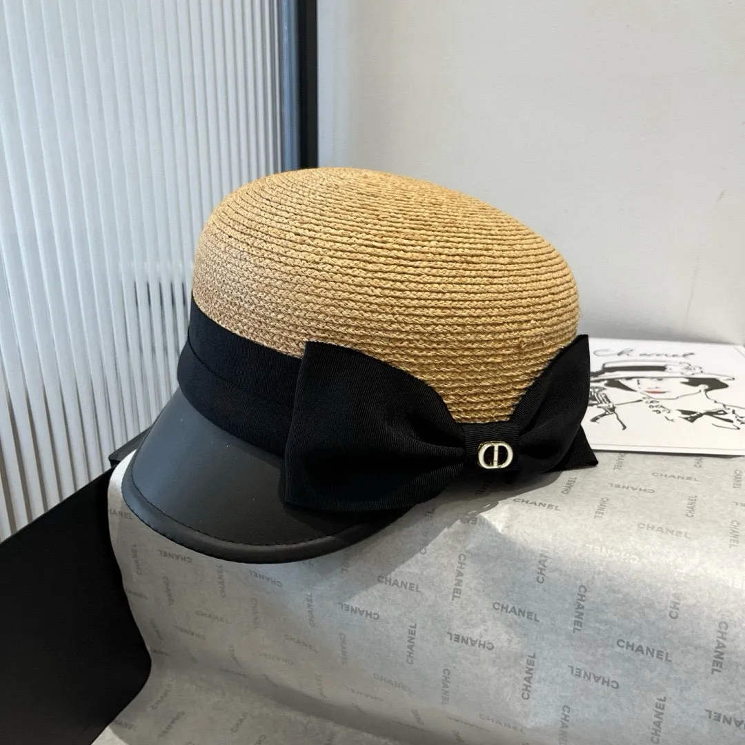 💰180¥ Dior Winter Olympics new duck bill knight hat, raffia hat, head circumference 57cm