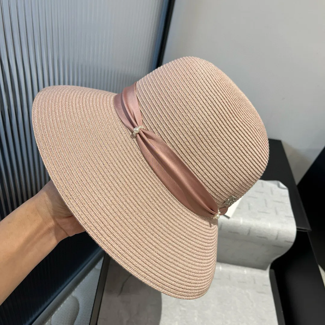 💰150¥ Dior new basin hat, PP straw hat, basin hat, head circumference 57cm