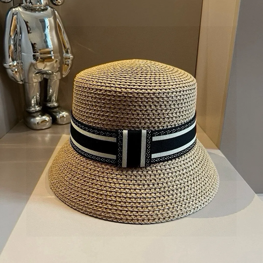 💰90¥ Dior's new straw hat, made from Japanese papyrus, the best in sales, head circumference 57cm
