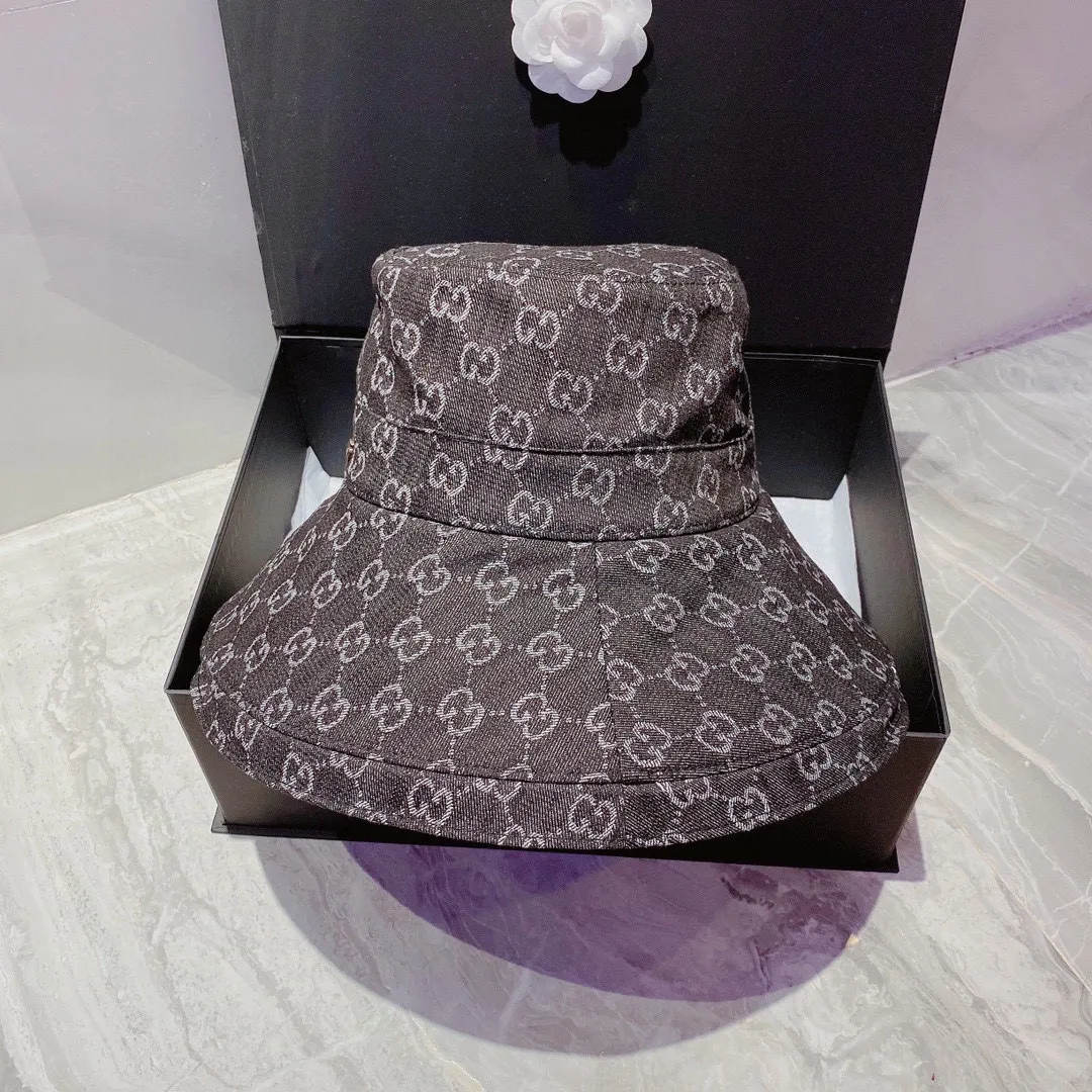 Running amount 90¥ Gucci 2022 new fisherman hat, denim sun hat, foldable, head circumference 57cm