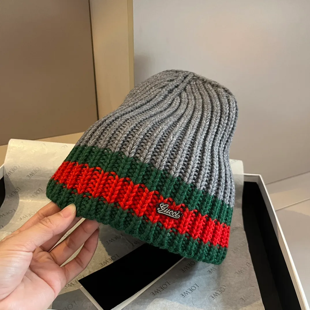 💰90¥ Gucci men’s wool knitted hat, official style