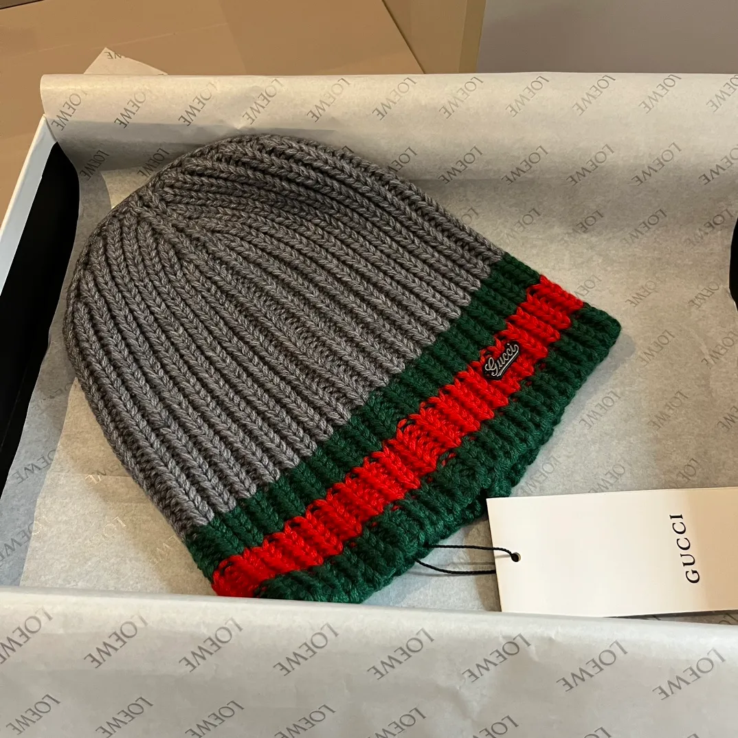 💰90¥ Gucci men’s wool knitted hat, official style