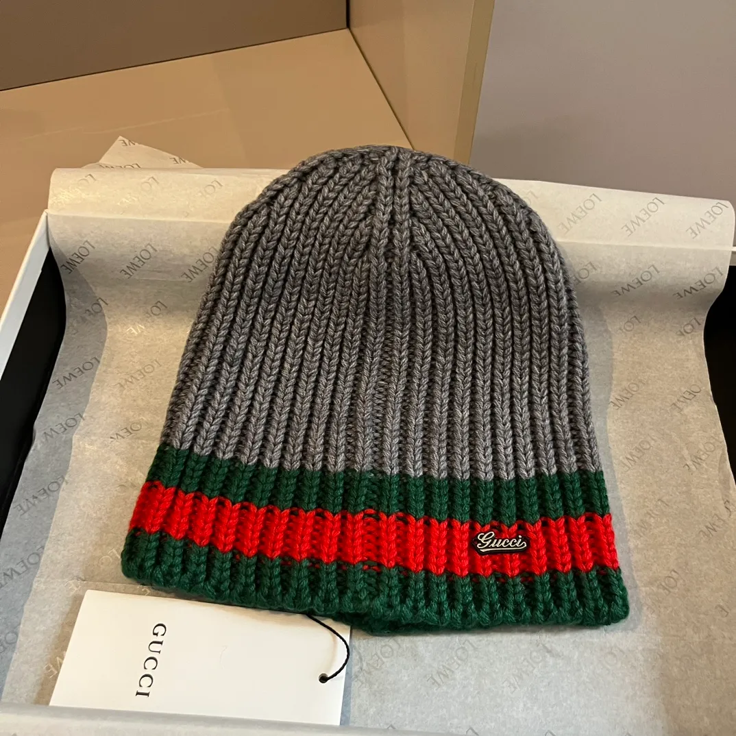 💰90¥ Gucci men’s wool knitted hat, official style