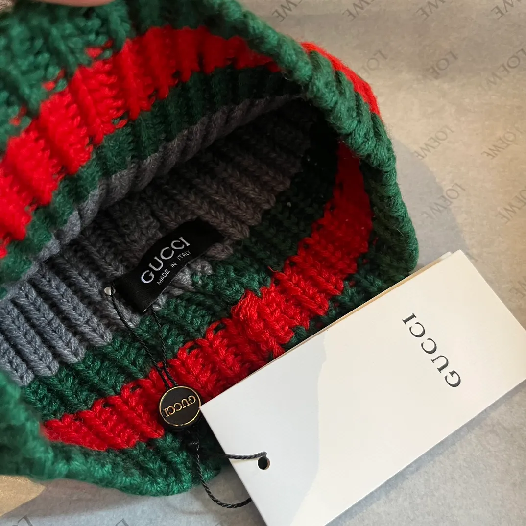 💰90¥ Gucci men’s wool knitted hat, official style