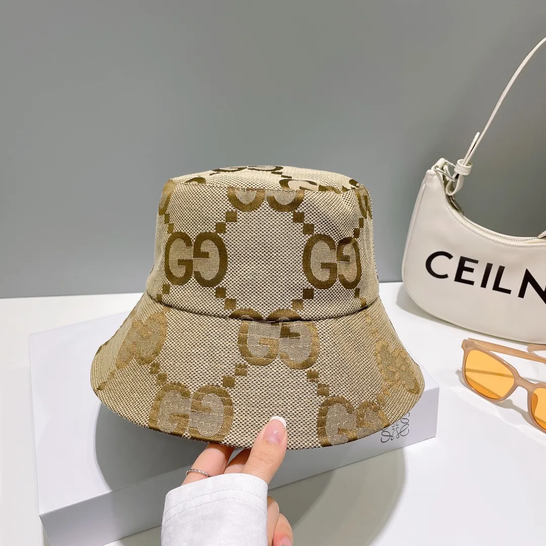 P70 high quality Gucci new original fisherman hat, exquisite and pure, stylish and stylish, very cool and fashionable, out of stock at the counter, popular, great quality