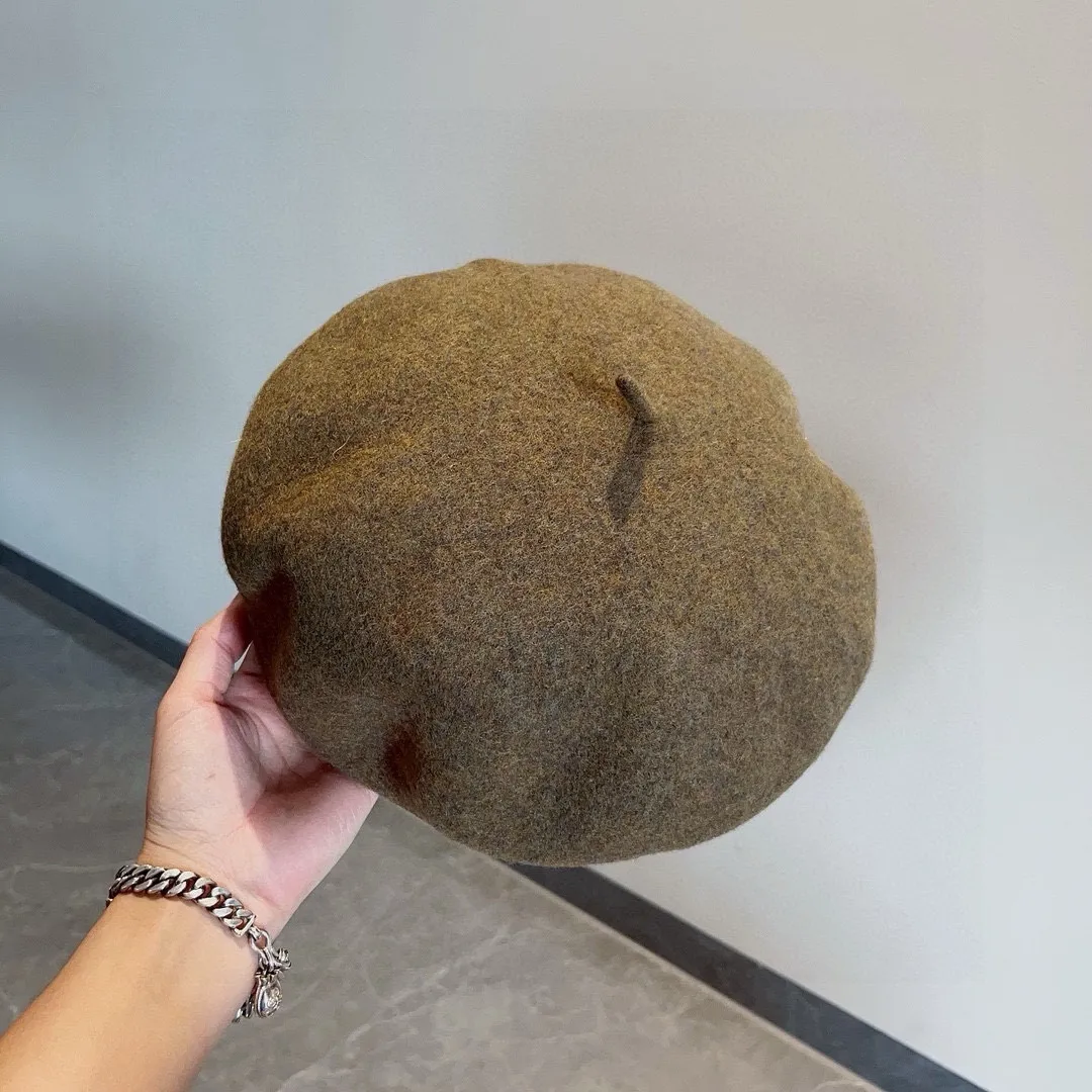💰110¥ Gucci wool beret, pumpkin hat, super genuine 100% wool fabric, head circumference 57cm