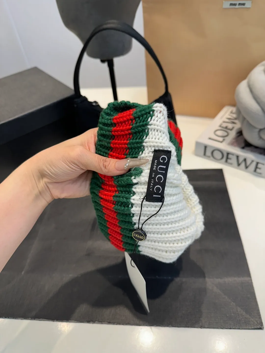 P56 Gucci knitted beanie, unisex
