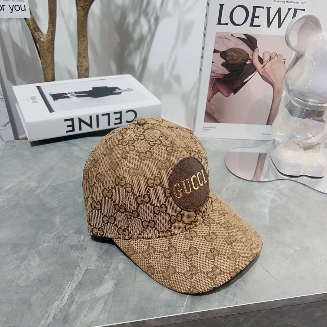 🉐60💰 🧢GUCCI🧢 Popular model of high-end baseball cap. Exquisitely matched, using high-end hat bottom, single quality, beautiful, unbeatable high-end, super versatile style