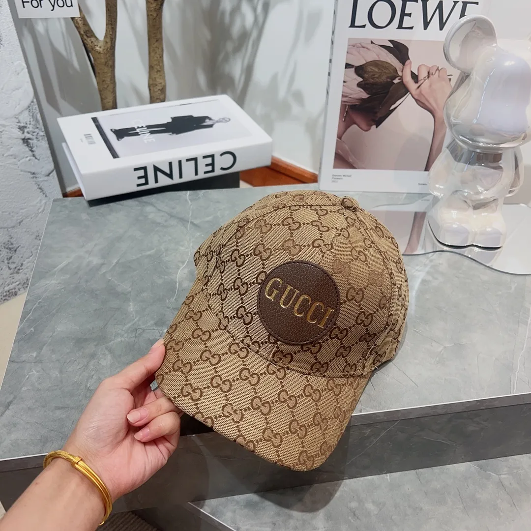🉐60💰 🧢GUCCI🧢 Popular model of high-end baseball cap. Exquisitely matched, using high-end hat bottom, single quality, beautiful, unbeatable high-end, super versatile style