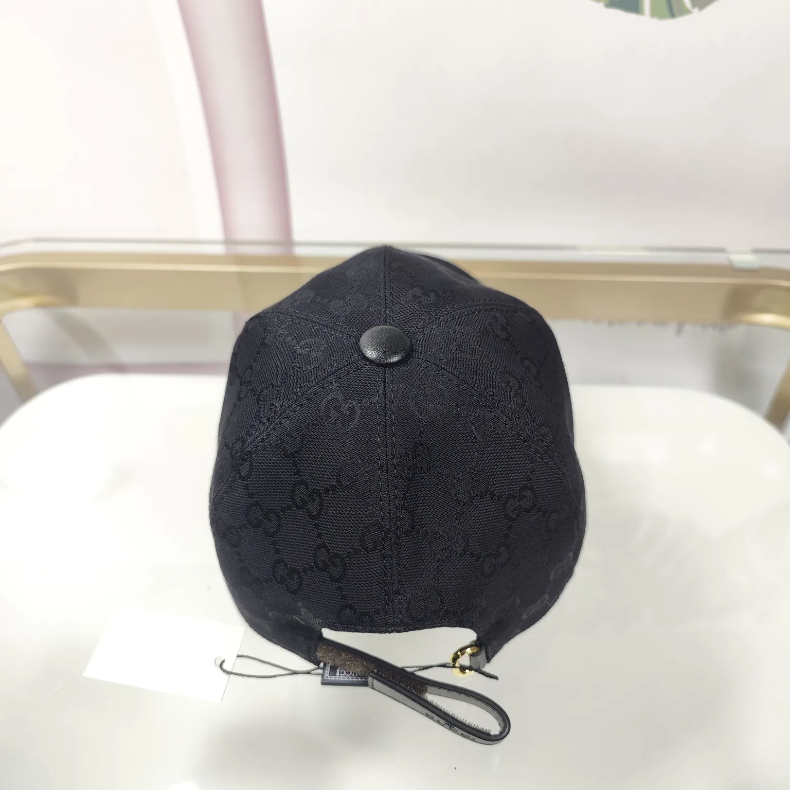 Batch 90 Gucci--high version original single pair flower official website baseball cap