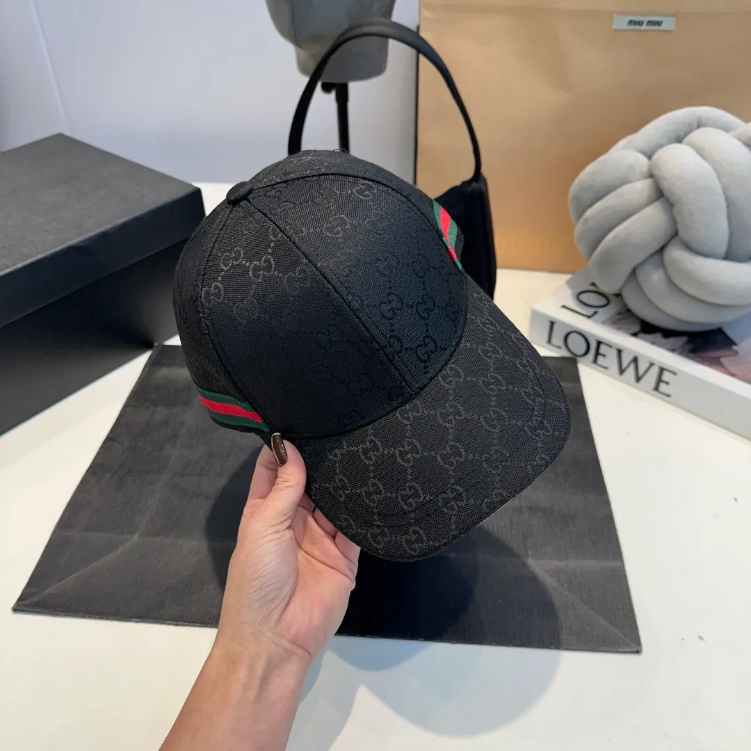 P600000 classic model! Gucci (Gucci) classic original baseball cap😍Light and breathable! Photographed in real life, suitable for men and women in all seasons, basic head circumference 56cm, adjustable patches.