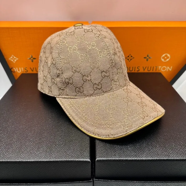 P90 hot-selling Gucci gold silk logo, top-quality original order, excellent quality, same baseball cap as the official website, real shot, quick delivery